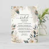 Het rustieke Aziatische Sky Cloud Peacock Vrijgeze Kaart (Staand voorkant)