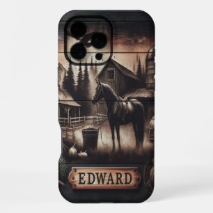 Het rustieke Boerderij van Edward iPhone 16 Pro Max Hoesje