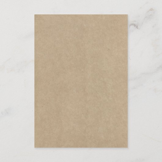 Het rustieke hart boom bruiloft Collectie Detail Informatiekaartje (Achterkant)