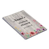 Het rustieke Huwelijk die van het Notitieboekje Notitieboek (Rechterzijde)