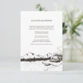 Het rustieke Tussenvoegsel van de Aanpassing van Informatiekaartje (Staand voorkant)