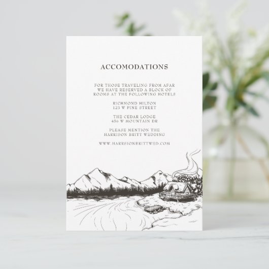 Het rustieke Tussenvoegsel van de Aanpassing van Informatiekaartje (Staand voorkant)