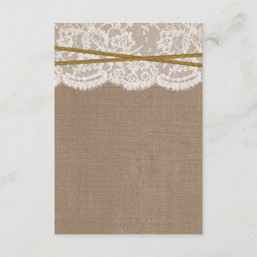 Het rustieke Zonnebloem Bruiloft Collectie Detail Informatiekaartje (Achterkant)