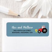 Het Rustige Adres van de Terugkeer van het Baby sh Etiket (Insitu)