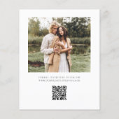 Het Rustige Bos van de begroting sparen de Uitnodi Flyer (Achterkant)