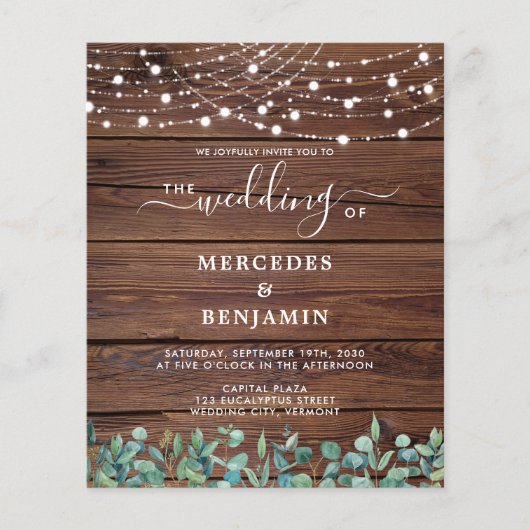 Het Rustige Koord van de begroting Lights QR Code (Voorkant)