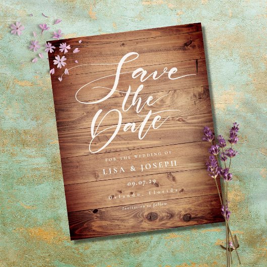 Het Rustige Manuscript van het Land van het Hout s Briefkaart