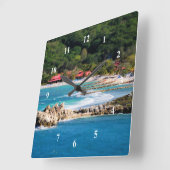 Het rustige Paradijs Labadee Haïti van het Eiland Vierkante Klok (Hoek)