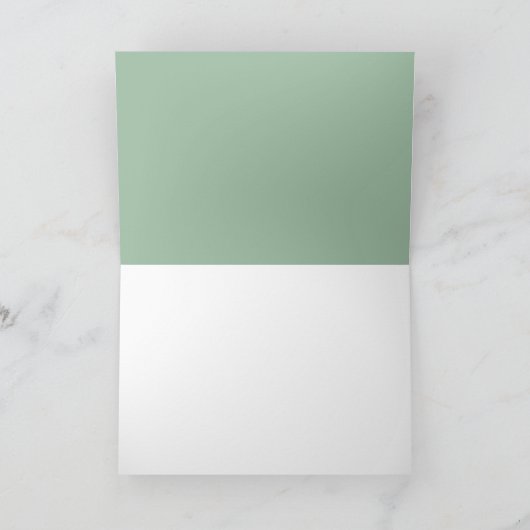 Het rustige Zee van Courbet: Blank Kaart (Binnen)