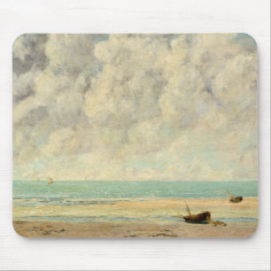 Het rustige Zee van Courbet: Muismat