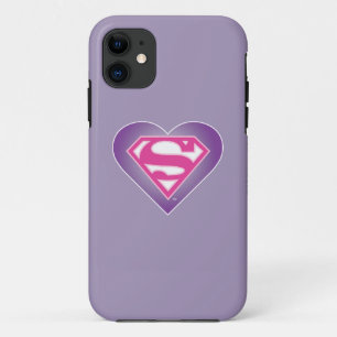 Het s-Schild van Purple Heart Case-Mate iPhone Case