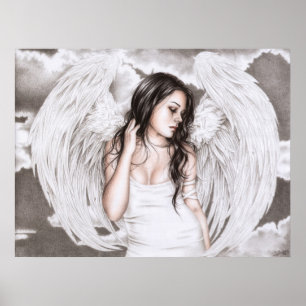 Het Sad Angel-Poster Poster