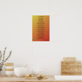 Het Salad Bowl-Poster Poster (Keuken)