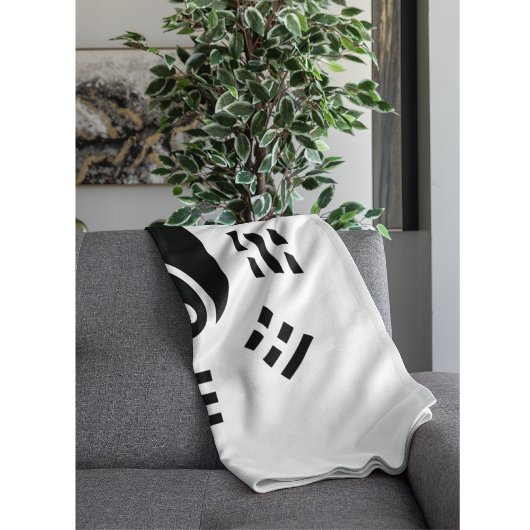 Het saldo: Ba Gua, acht trigrammen yin yang TCM Fleece Deken