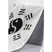 Het saldo: Ba Gua, acht trigrammen yin yang TCM Fleece Deken