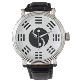 Het saldo: Ba Gua, acht trigrammen yin yang TCM Horloge