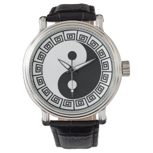 Het saldo: Ba Gua, acht trigrammen yin yang TCM Horloge