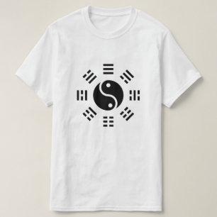 Het saldo: Ba Gua, acht trigrammen yin yang TCM T-shirt