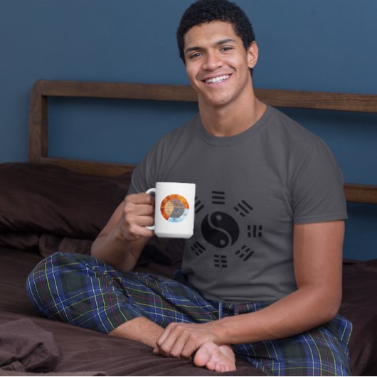 Het saldo: Ba Gua, acht trigrammen yin yang TCM T-shirt