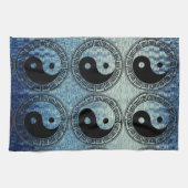 Het saldo: Ba Gua, acht trigrammen yin yang TCM Theedoek (Horizontaal)