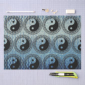 Het saldo: Ba Gua, acht trigrammen yin yang TCM Tissuepapier (Craft)