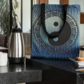 Het saldo: Ba Gua, acht trigrammen yin yang TCM Tote Bag