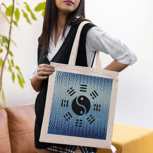 Het saldo: Ba Gua, acht trigrammen yin yang TCM Tote Bag