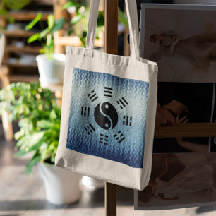 Het saldo: Ba Gua, acht trigrammen yin yang TCM Tote Bag