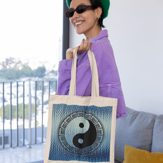 Het saldo: Ba Gua, acht trigrammen yin yang TCM Tote Bag
