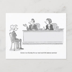 Het Saldo van het Leven van het werk Feestdagenkaart