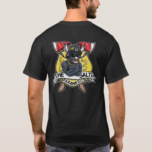 Het Salty Bull T-shirt (Achterkant)