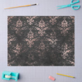 Het samengedrukte Roze werk van de Rol op Zwarte D Tissuepapier (Craft)