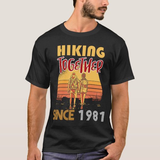 Het samentrekken sinds 1981 t-shirt (Voorkant)
