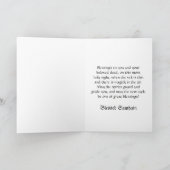 Het Samhain Mystical Raven Wenskaart Feestdagen Kaart (Binnen)