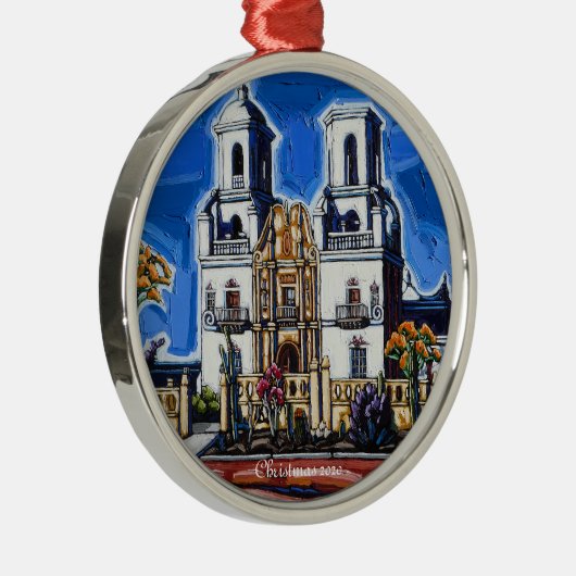Het San Xavier kerstfeest 2020 Ornament (Rechts)