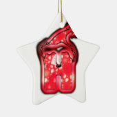 Het Santa Hat Collectie. Keramisch Ornament (Rechts)