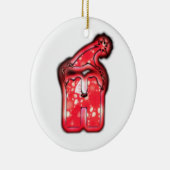 Het Santa Hat Collectie. Keramisch Ornament (Rechts)