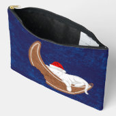 Het Santa Kat en de Gingerbread Moon Etui (Open)