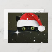 Het sappige Pet van de Kerstman Lucy Feestdagenkaart (Voorkant / Achterkant)