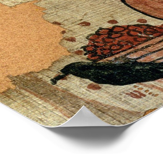 Het satirische papyrus poster (Hoek)