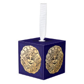 Het Savoy Kubusornament Decoratie (Voorkant hoekig)