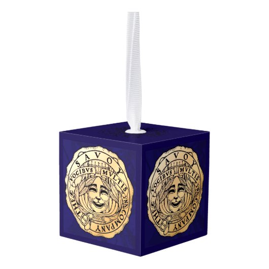 Het Savoy Kubusornament Decoratie (Achter hoekig)