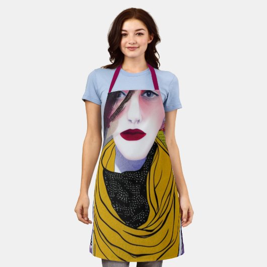 Het Scarf-Schort Schort (Gedragen)