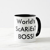 Het ScARiEsT-BOSS van de wereld! Mok (Voorkant rechts)