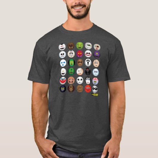 Het Scary Monsters T-shirt (Voorkant)