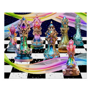 Het schaakspel Poster