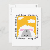 Het schaap zegt T-shirts en Giften bliet Briefkaart (Voorkant / Achterkant)