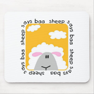 Het schaap zegt T-shirts en Giften bliet Muismat