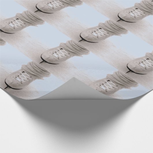 "Het Schaats"-pakpapier Cadeaupapier (Hoek)