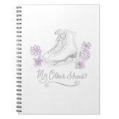 Het Schaats van de Douane van het MauveCijfer Cade Notitieboek (Voorkant)